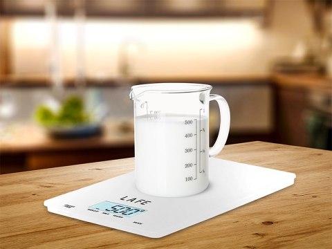 Waga kuchenna LAFE Precision White