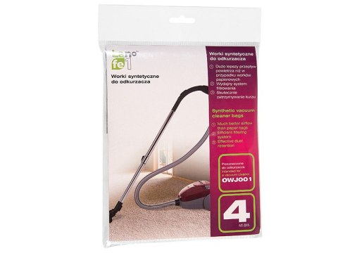 Worki do odkurzacza LAFE OWJ001 / Compact S ( 4 szt. )