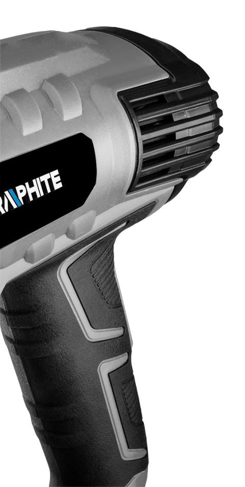 Opalarka 2000W, zakres temperatur:I: 50°C, II: 50-550°C, III: 50-550°C, walizka