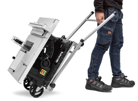 Pilarka stołowa 1600W, 254 x 30 mm, składany stół