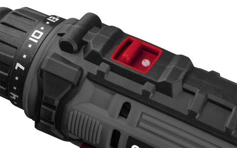 Wiertarko-wkrętarka sieciowa 300W, uchwyt samozaciskowy 10 mm, walizka