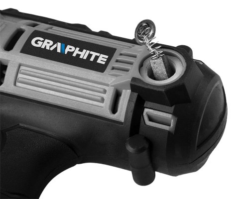 Wiertarko-wkrętarka sieciowa 300W, uchwyt samozaciskowy 10 mm, walizka