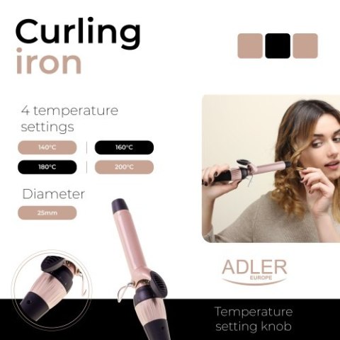 AD 2117 Lokówka - 25mm - regulacja temp.