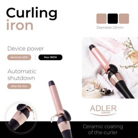 AD 2117 Lokówka - 25mm - regulacja temp.