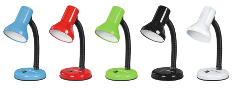 ELD108B Esperanza lampka biurkowa e27 altair niebieska