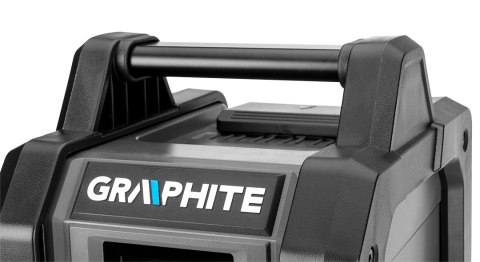 Radio budowlane akumulatorowo-sieciowe Graphite Energy+ 18V, bez akumulatora