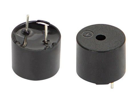 2685# Buzer czarny bez generatora 12mm druk