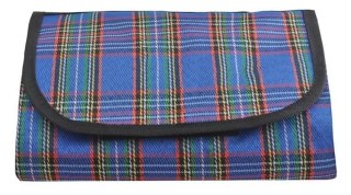 Mata piknikowa 145x180 basic - niebieska