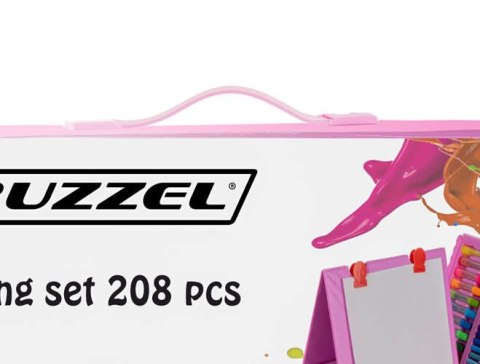 Zestaw do malowania 208 szt. w walizce