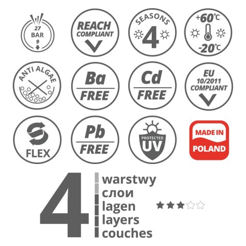 Wąż ogrodowy Vartco Home Plus 1/2" 20m