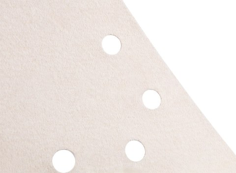 Papier ścierny na rzep K80, trójkątny z 12 otworami, 5szt do szlifierki 59G264