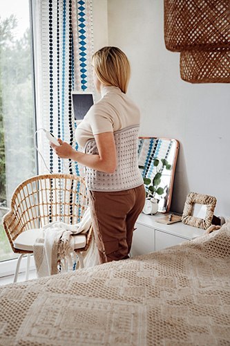 AD 7437 Pas grzewczy na lędźwie