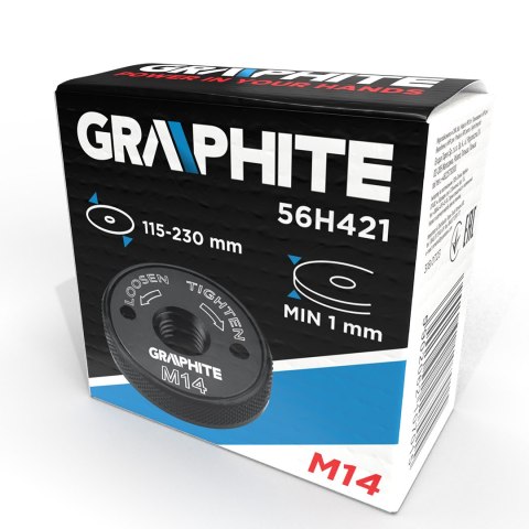 Nakrętka szybkomocująca do szlifierki kątowej M14