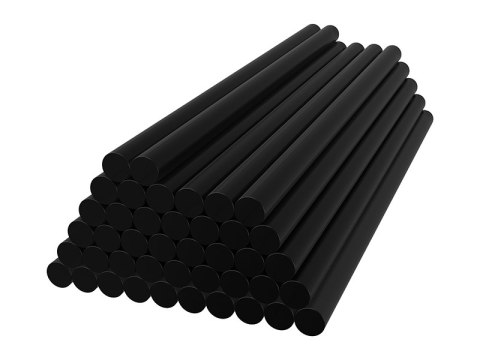 14-255# Klej do pistoletu gruby 11/200mm czarny 1kg