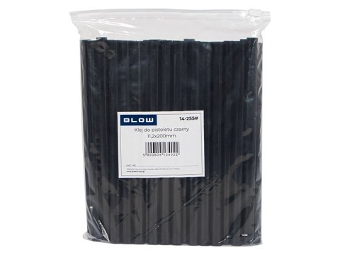 14-255# Klej do pistoletu gruby 11/200mm czarny 1kg