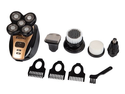 44-322# Bezprzewodowa golarka maszynka do włosów km-1000 kemei`