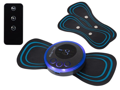 44-342# Masażer elektrostymulator ems do ciała butterfly