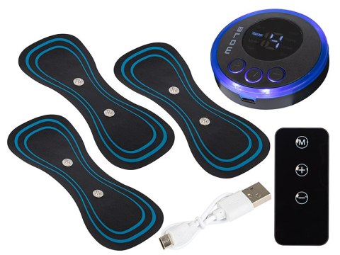 44-342# Masażer elektrostymulator ems do ciała butterfly