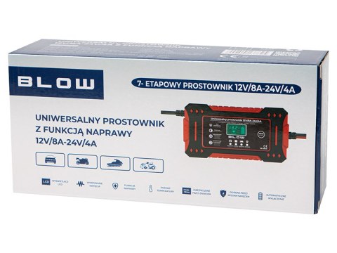 58-684# Prostownik automatyczny 12v/8a-24v/4a blow