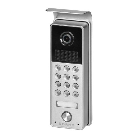 CERES Full HD, zestaw wideodomofonowy jednorodzinny, 4-żyłowy, 8", ekran dotykowy, Full HD, szyfrator