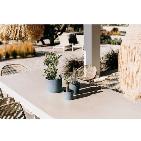 Doniczka RYFO DRF90 - antracyt śr. 88 mm