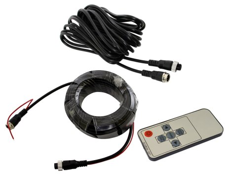 Monitor samochodowy 9cali ahd 4pin z funkcją rejestratora 12v 24v + 2 kamery ahd