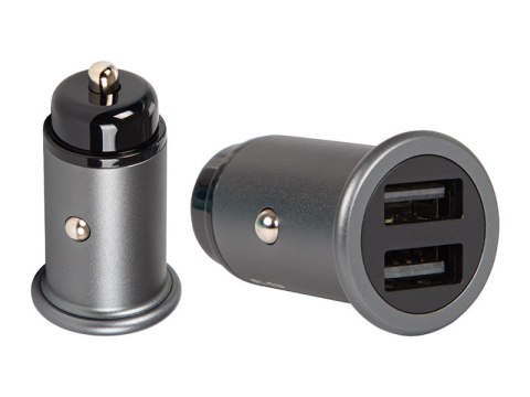 75-727# Ładowarka samochodowa 2x usb-a 4,8a g48a