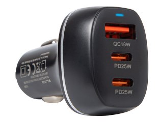 75-787# Ładowarka samochodowa g50c 3x usb-a+2xusb-c 68w