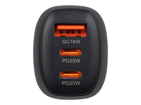 75-787# Ładowarka samochodowa g50c 3x usb-a+2xusb-c 68w