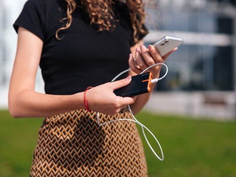 Power bank TRACER EnerGo 10000mAh black/orange