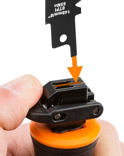 Uchwyt do brzeszczotów, uniwersalny, zestaw 4 + 1