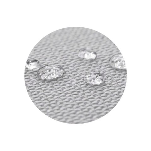 ZESTAW OGRODOWY 120x60x50CM + 2 PODUSZKI 42X42 CM JASNOSZARY