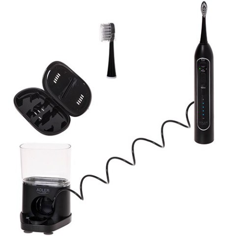 AD 2180 black Szczoteczka soniczna z irygatorem 2 w 1