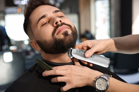 AD 2836 silver Trymer strzyżarka profesjonalna - usb