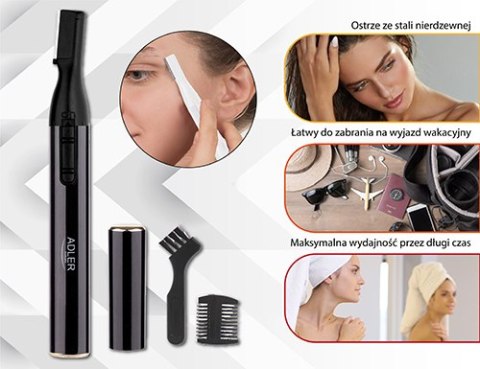 AD 2934 black Trymer do brwi