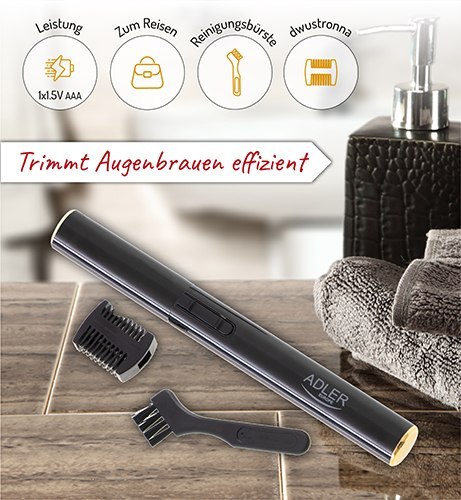 AD 2934 black Trymer do brwi
