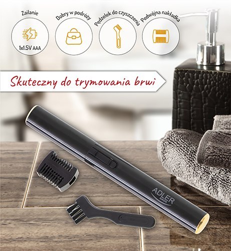 AD 2934 black Trymer do brwi