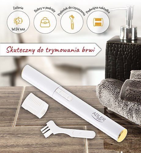 AD 2934 white Trymer do brwi