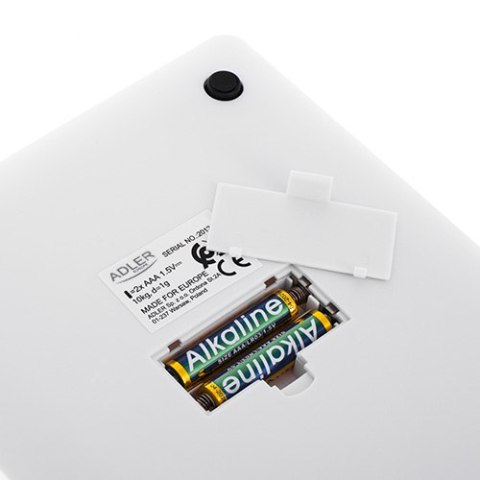 AD 3173 white Waga kuchenna - do 10kg - led