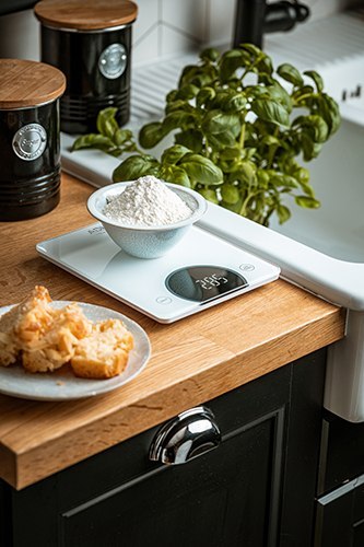 AD 3173 white Waga kuchenna - do 10kg - led