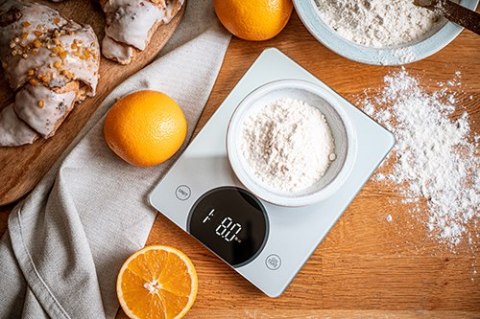 AD 3173 white Waga kuchenna - do 10kg - led