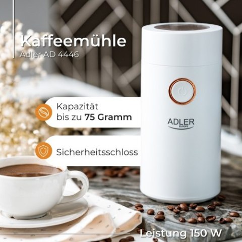 AD 4446 white gold Młynek do kawy