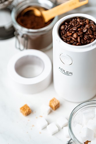 AD 4446 white silver Młynek do kawy