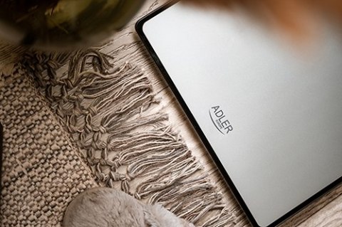 AD 8174 silver Waga łazienkowa - led