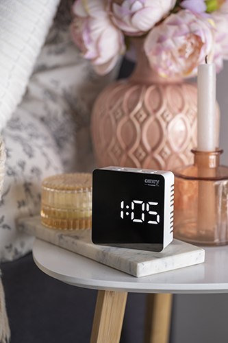 CR 1150 white Budzik led