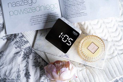 CR 1150 white Budzik led