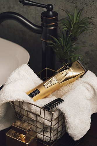 CR 2835 gold Profesjonalna strzyżarka do włosów z wyświetlaczem lcd