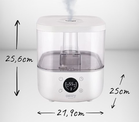 CR 7973 white Nawilżacz ultradźwiękowy