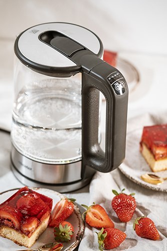 MS 1301 black Czajnik szklany 1,7 l z regulacją temp.