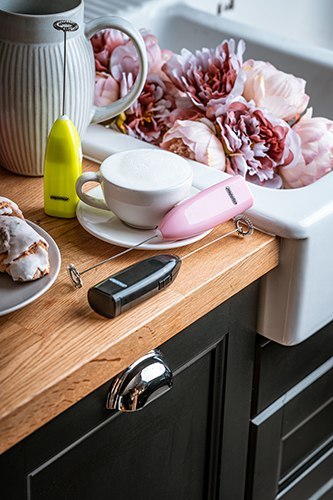 MS 4493 green Spieniacz do mleka